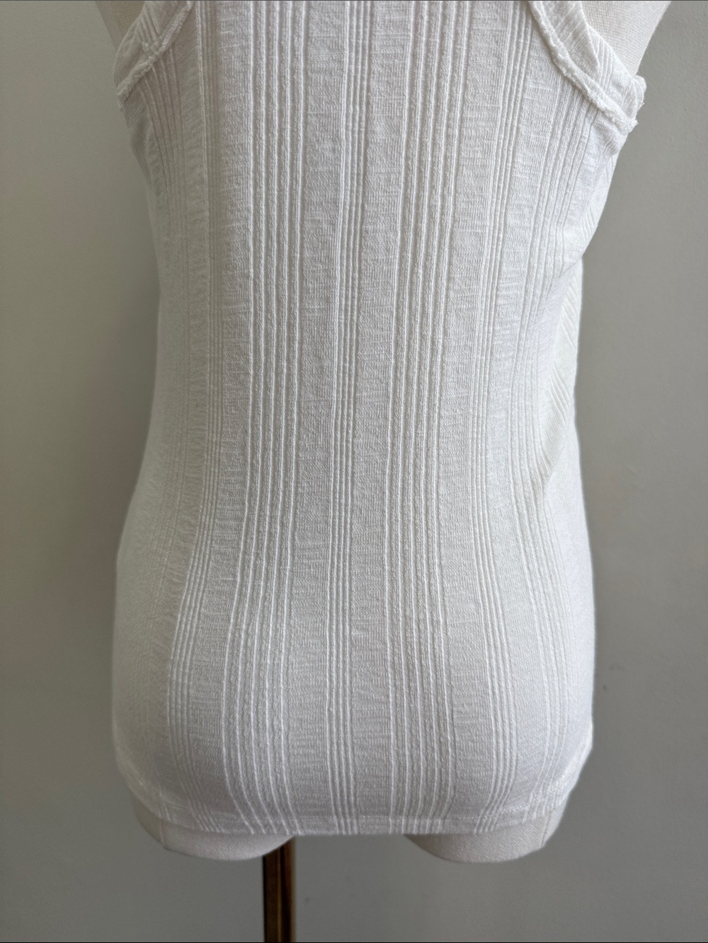 Pilcro by Anthropologie Ribbed Tank Top Size Small 🤍 - Picture 5 of 9